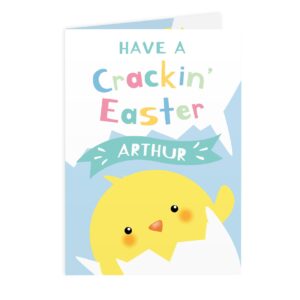 Personalised Have A Cracking Easter Card: 3 - Greeting Cards By Gift Moments