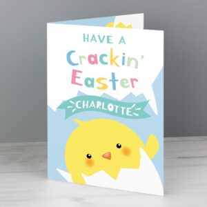 Personalised Have A Cracking Easter Card: 2 - Greeting Cards By Gift Moments
