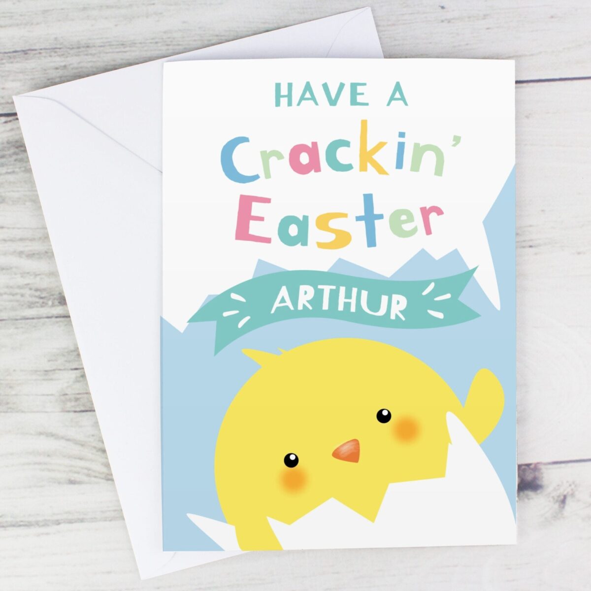 Personalised Have A Cracking Easter Card: 1 - Greeting Cards By Gift Moments