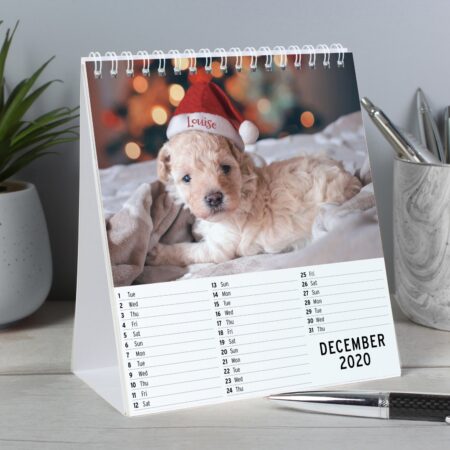 Personalised Cute Animals Desk Calendar: 4 - Calendars & Planners By Gift Moments