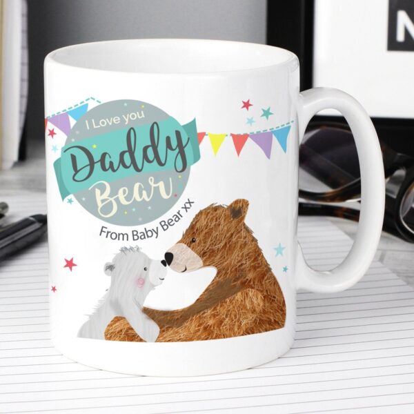 Personalised Daddy Bear Mug: 2 - Mugs By Gift Moments
