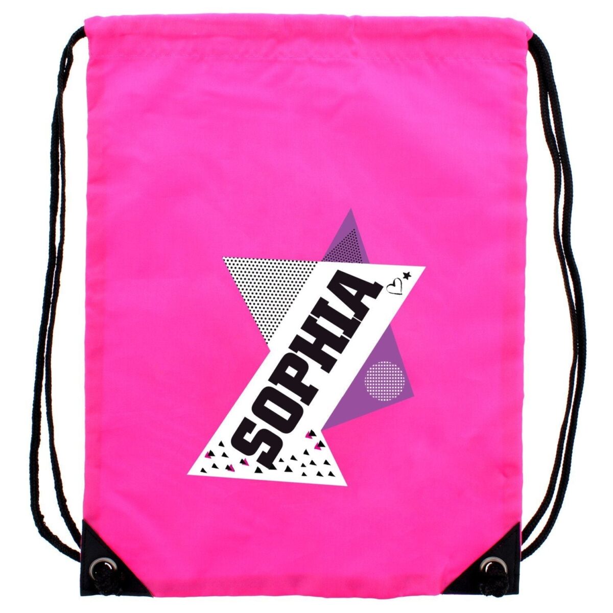 Personalised Dance Pink Kit Bag: 4 - Kids Bags By Gift Moments