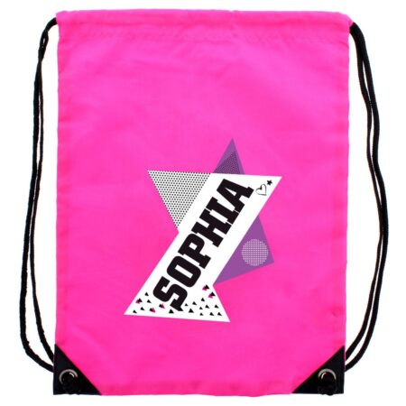 Personalised Dance Pink Kit Bag: 4 - Kids Bags By Gift Moments