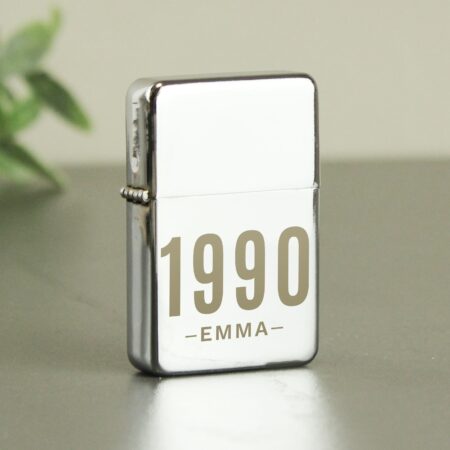 Personalised Date & Name Lighter: 4 - Smoking Accessories By Gift Moments