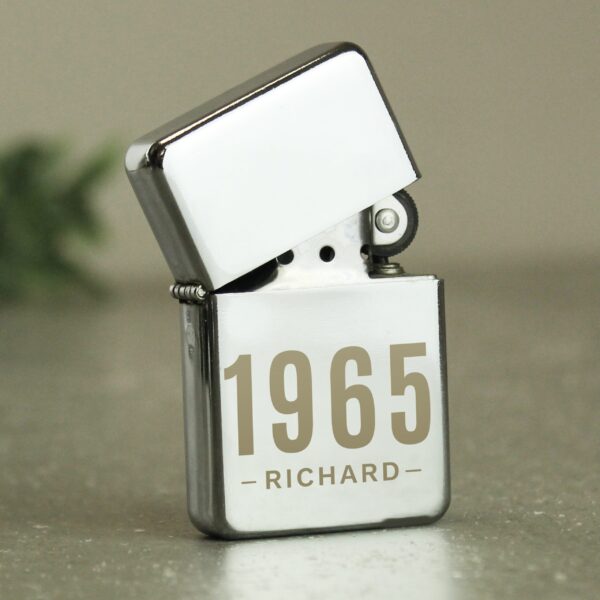 Personalised Date & Name Lighter: 1 - Smoking Accessories By Gift Moments