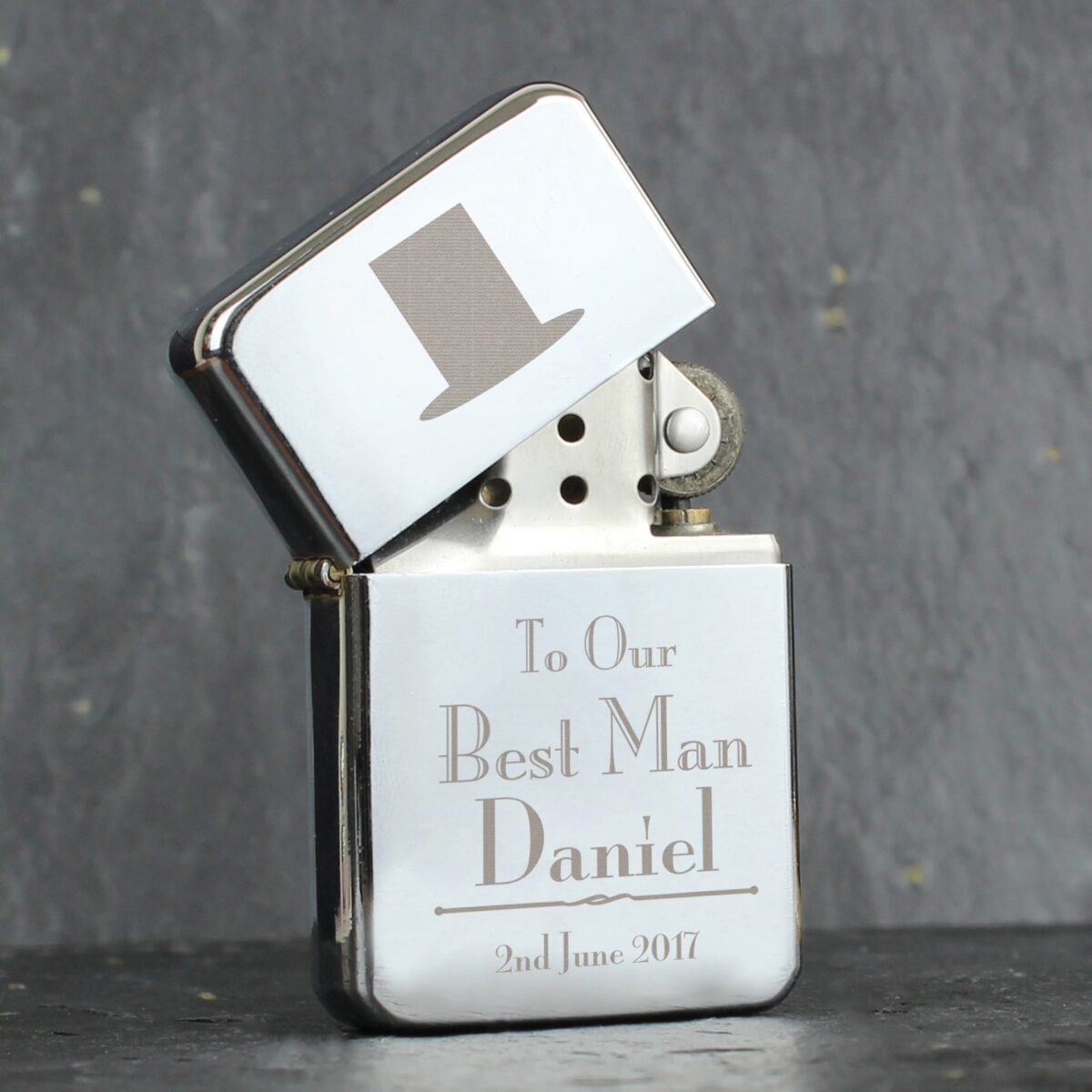 Personalised Decorative Wedding Best Man Lighter: 1 - Smoking Accessories By Gift Moments