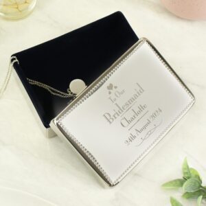 Personalised Decorative Wedding Bridesmaid Jewellery Box: 1 - Jewellery Boxes By Gift Moments