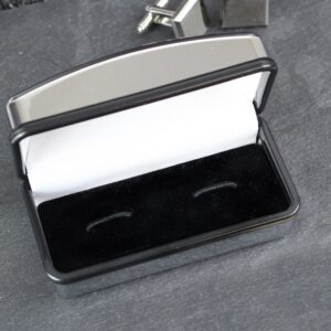 Personalised Decorative Wedding Father of the Bride Cufflink Box: 2 - Cufflink Boxes By Gift Moments