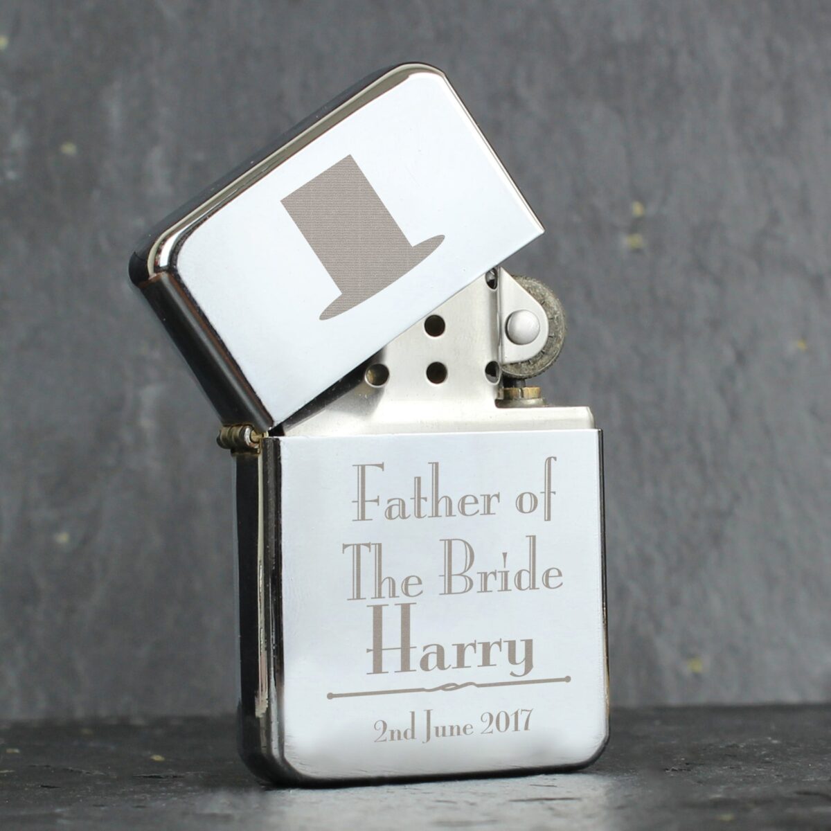 Personalised Decorative Wedding Father of the Bride Lighter: 1 - Smoking Accessories By Gift Moments