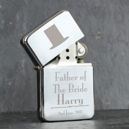 Personalised Decorative Wedding Father of the Bride Lighter: 1 - Smoking Accessories By Gift Moments