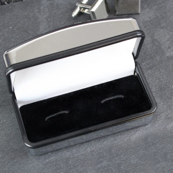 Personalised Decorative Wedding Usher Cufflink Box: 2 - Cufflink Boxes By Gift Moments