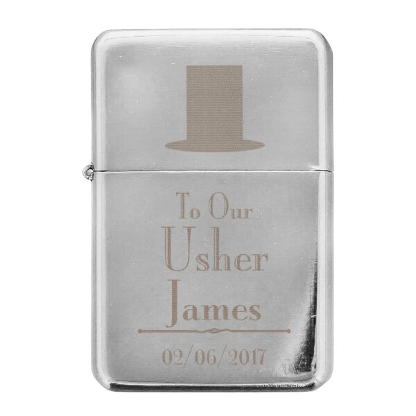Personalised Decorative Wedding Usher Lighter: 2 - Smoking Accessories By Gift Moments