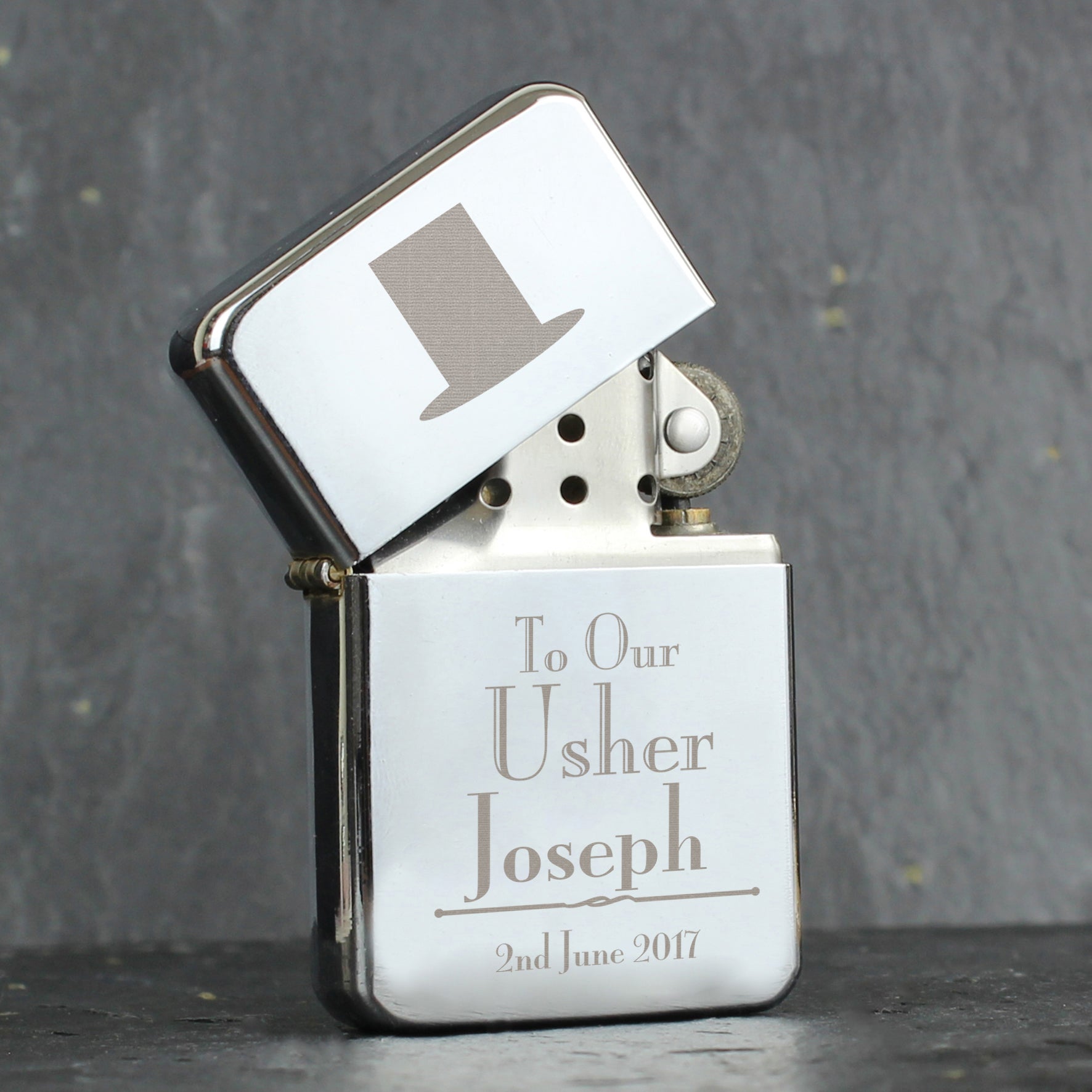 Personalised Decorative Wedding Usher Lighter: 1 - Smoking Accessories By Gift Moments
