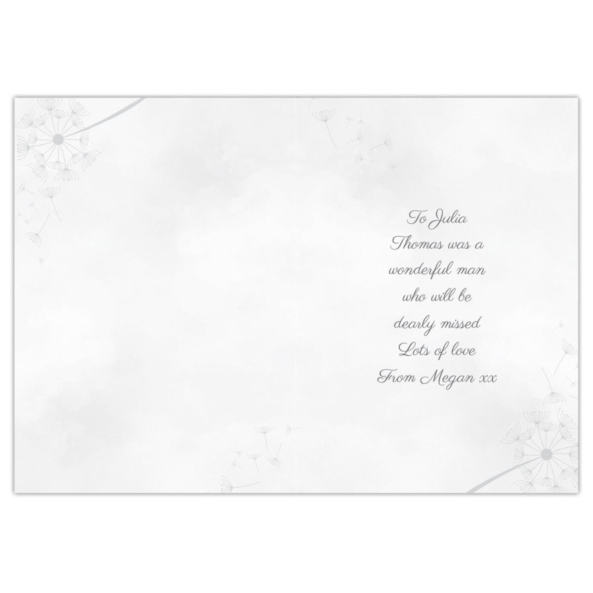 Personalised Deepest Sympathy Card: 4 - Greeting Cards By Gift Moments