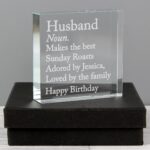 Personalised Dictionary Definition Crystal Token: 1 - Crystal Tokens By Gift Moments
