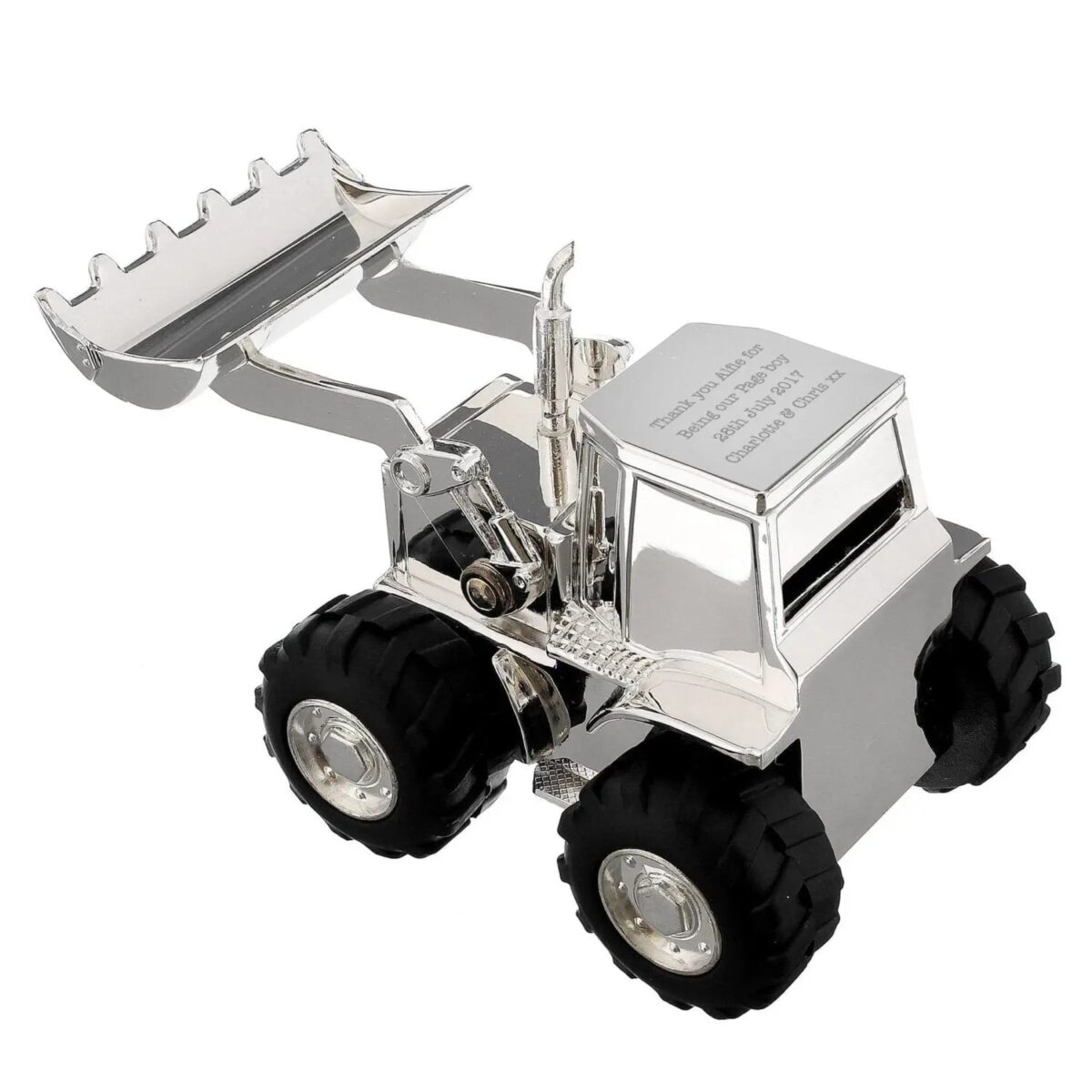 Personalised Digger Money Box: 4 - Money Boxes By Gift Moments