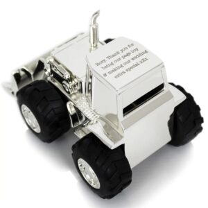Personalised Digger Money Box: 3 - Money Boxes By Gift Moments