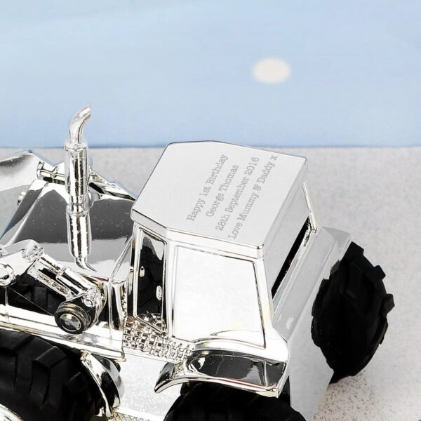 Personalised Digger Money Box: 2 - Money Boxes By Gift Moments
