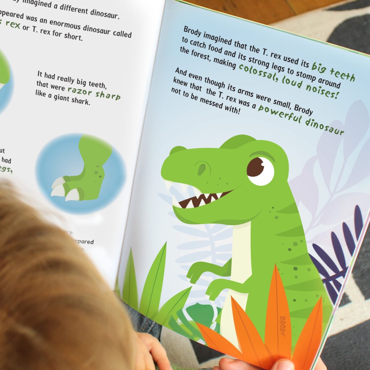 Personalised Dinosaur Adventure Story Book: 7 - Books By Gift Moments