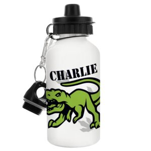 Personalised Dinosaur Drinks Bottle: 5 - Kids Bottles By Gift Moments