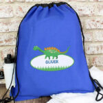 Personalised Dinosaur Kit Bag: 1 - Kids Bags By Gift Moments
