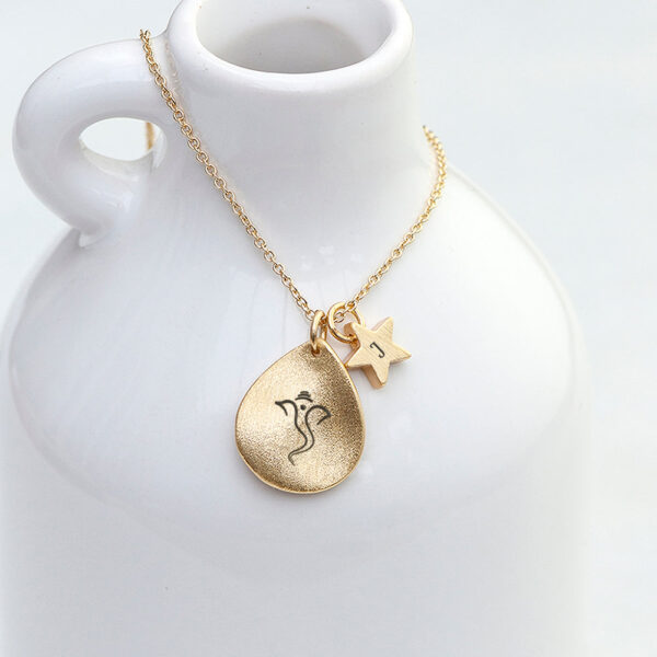 Personalised Ganesh Necklace for Diwali Celebration: 1 - Necklaces By Gift Moments
