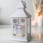 Personalised Diwali White Lantern: 1 - LED Lighting By Gift Moments