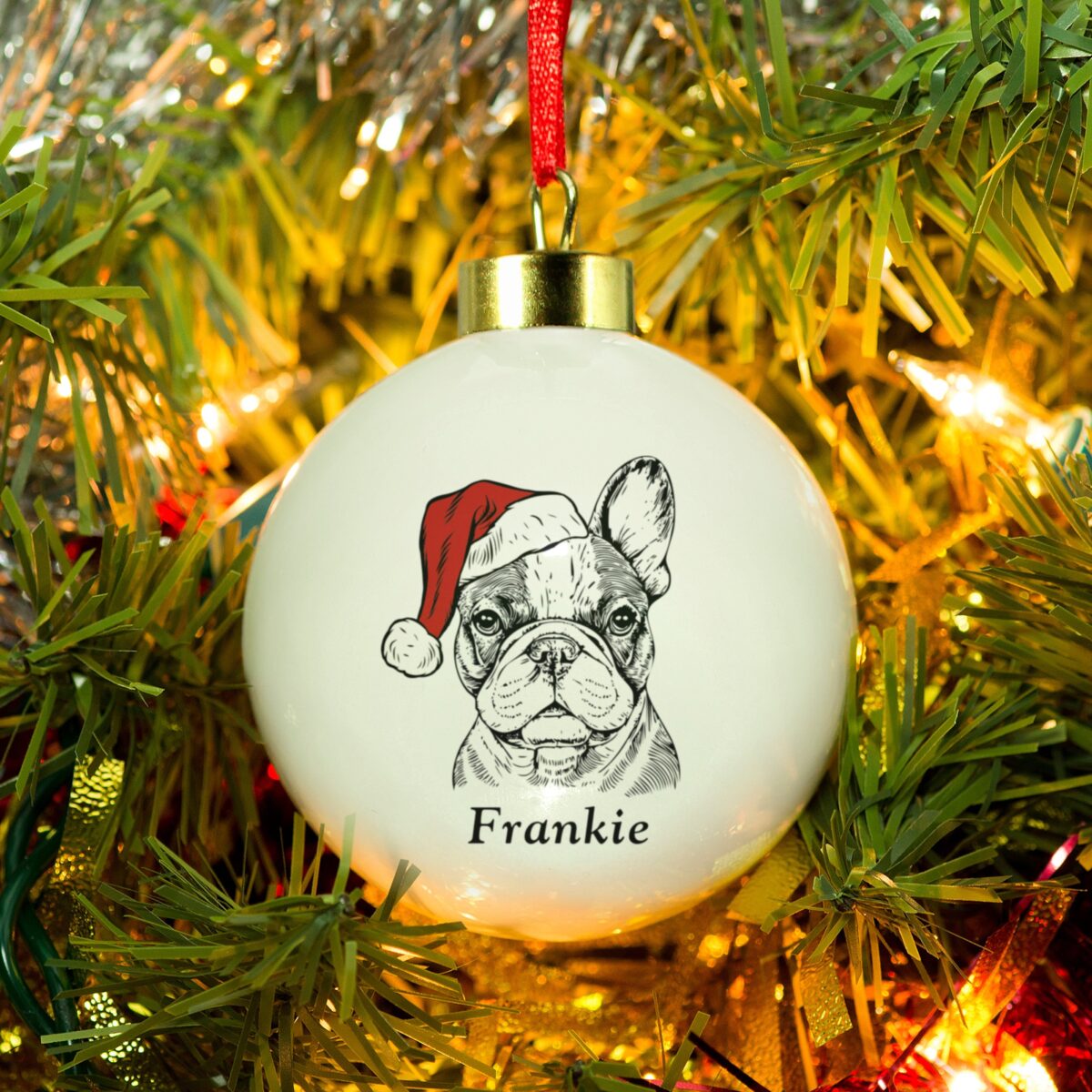 Personalised Dog Breed Christmas Bauble: 7 - Christmas Baubles By Gift Moments