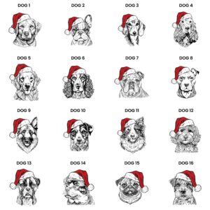 Personalised Dog Breed Christmas Bauble: 5 - Christmas Baubles By Gift Moments