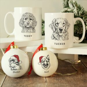 Personalised Dog Breed Christmas Bauble: 9 - Christmas Baubles By Gift Moments