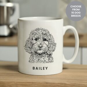 Personalised Dog Breed Mug: 6 - Mugs By Gift Moments