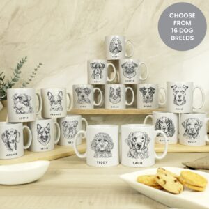 Personalised Dog Breed Mug: 8 - Mugs By Gift Moments