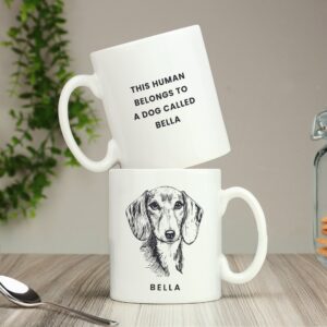 Personalised Dog Breed Mug: 2 - Mugs By Gift Moments