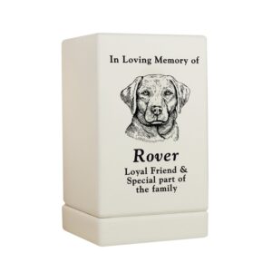 Personalised Dog Breed Small Memorial Urn: 5 - Memorials By Gift Moments