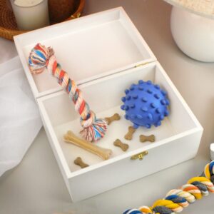 Personalised Dog Breed White Storage Box: 3 - Storage By Gift Moments