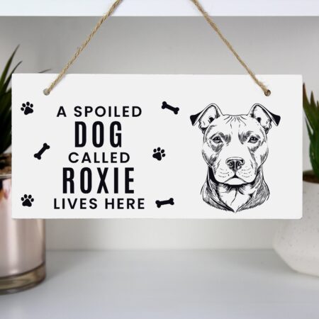 Personalised Dog Breed Wooden Sign: 4 - Signs & Plaques By Gift Moments