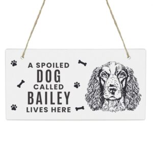 Personalised Dog Breed Wooden Sign: 5 - Signs & Plaques By Gift Moments