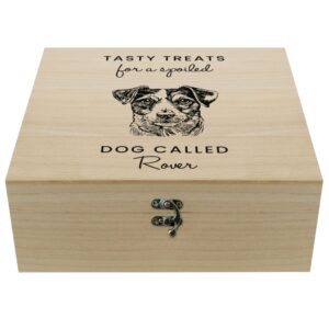Personalised Dog Breed Wooden Storage Box: 5 - Storage By Gift Moments