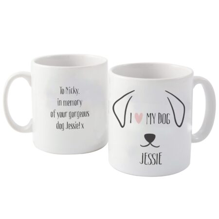 Personalised Dog Features Mug: 5 - Mugs By Gift Moments