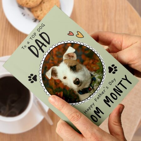 Personalised From the Dog Photo Upload Card: 3 - Greeting Cards By Gift Moments