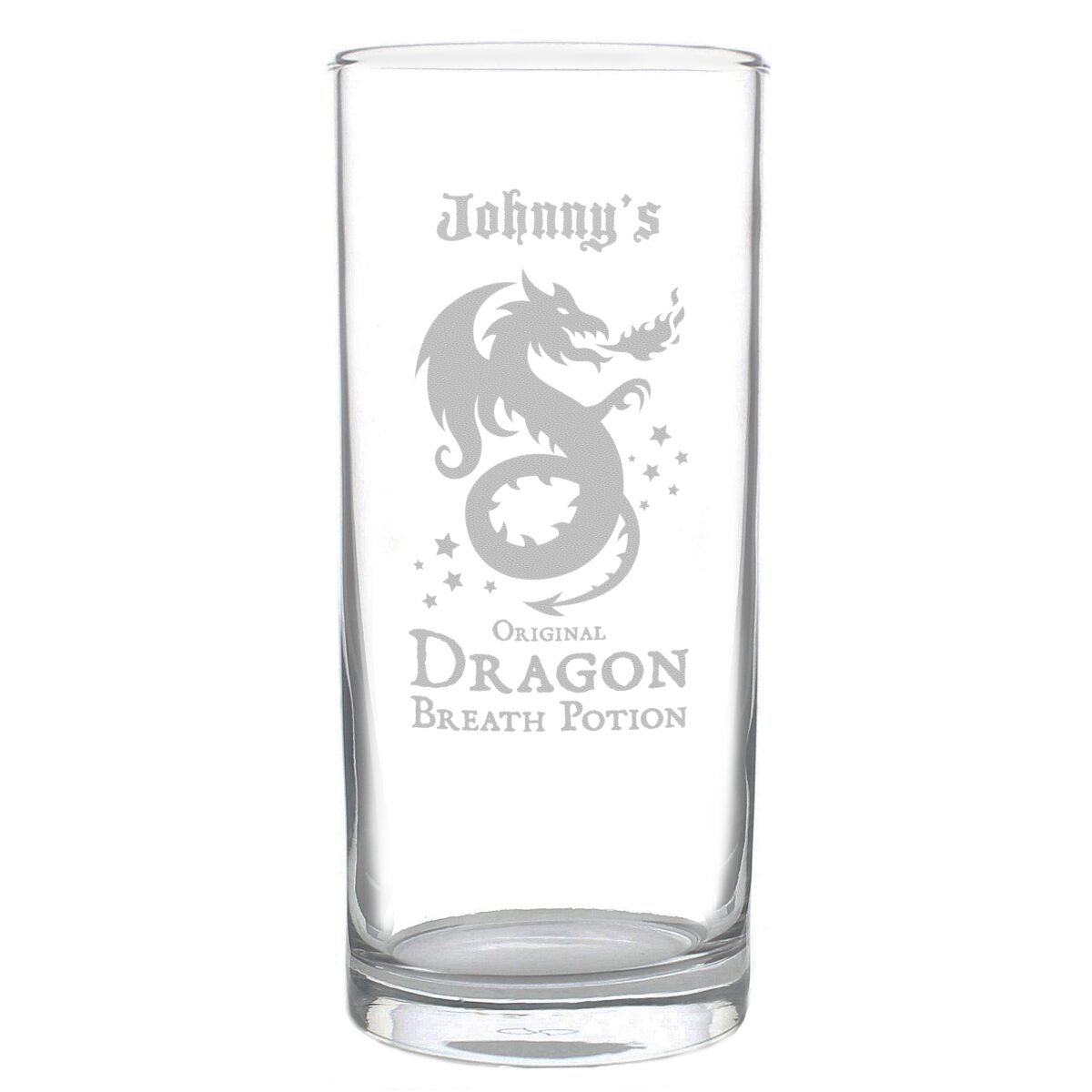Personalised Dragon Breath Potion Hi Ball Glass: 4 - Highball Glasses By Gift Moments