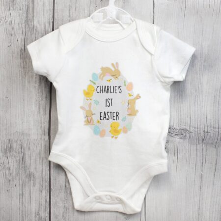 Personalised Easter Baby Vest: 1 - Baby Clothing By Gift Moments