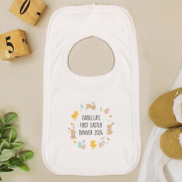 Personalised Easter Babys Bib: 2 - Baby Clothing By Gift Moments