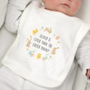 Personalised Easter Babys Bib: 1 - Baby Clothing By Gift Moments