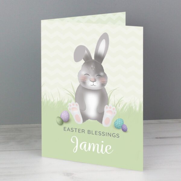 Personalised Easter Bunny Card: 2 - Greeting Cards By Gift Moments