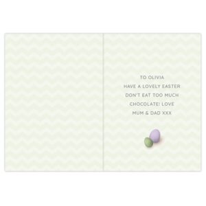 Personalised Easter Bunny Card: 4 - Greeting Cards By Gift Moments