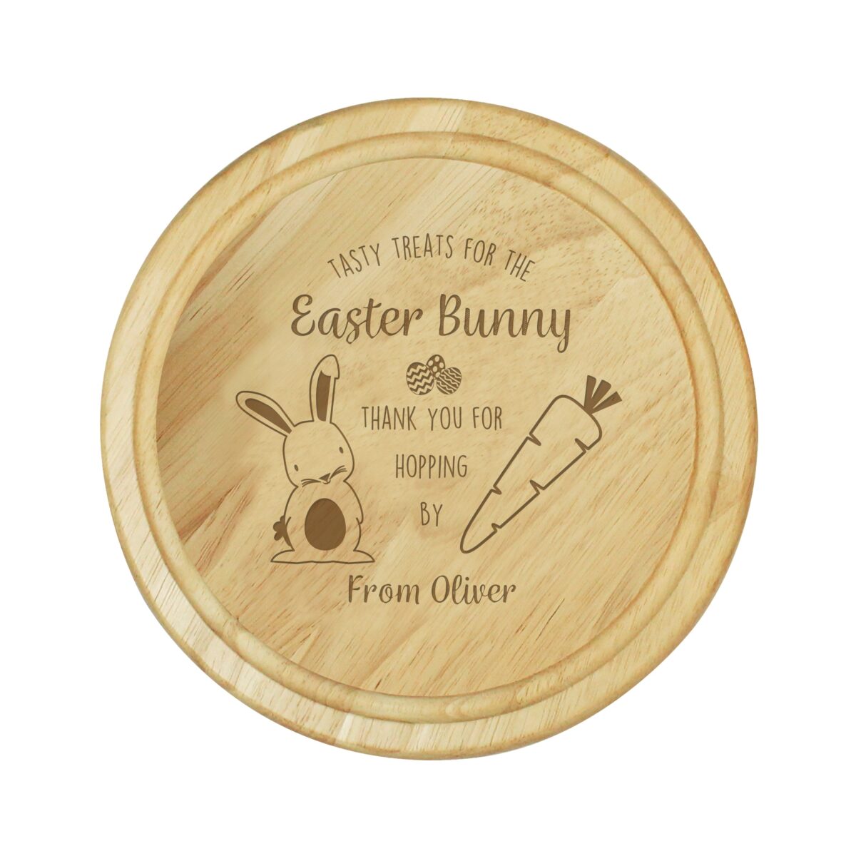 Personalised Easter Bunny Treat Board: 5 - Chopping Boards By Gift Moments