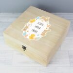 Personalised Easter Bunny Wooden Treat Box: 1 - Keepsake Boxes By Gift Moments