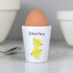 Personalised Easter Chicks Egg Cup: 1 - Egg Cups By Gift Moments