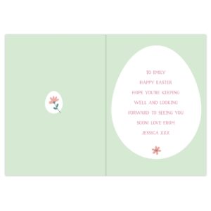 Personalised Easter Springtime Card: 3 - Greeting Cards By Gift Moments